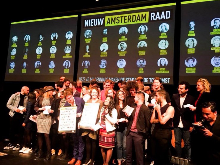 Lancering Nieuw Amsterdam Raad